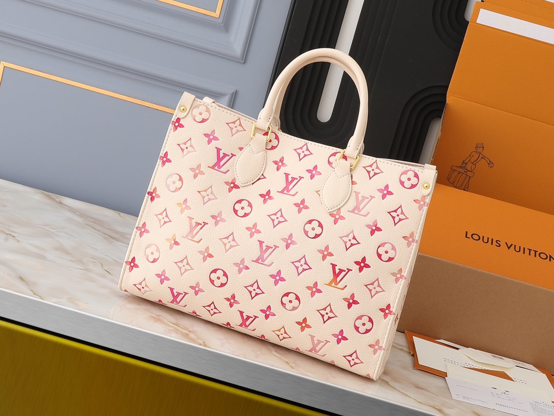 34x26x13cm ルイヴィトン オンザゴー Louis Vuitton Onthego M46834 M45595 M45494 45495 45496 M46286 Monogram スーパーコ